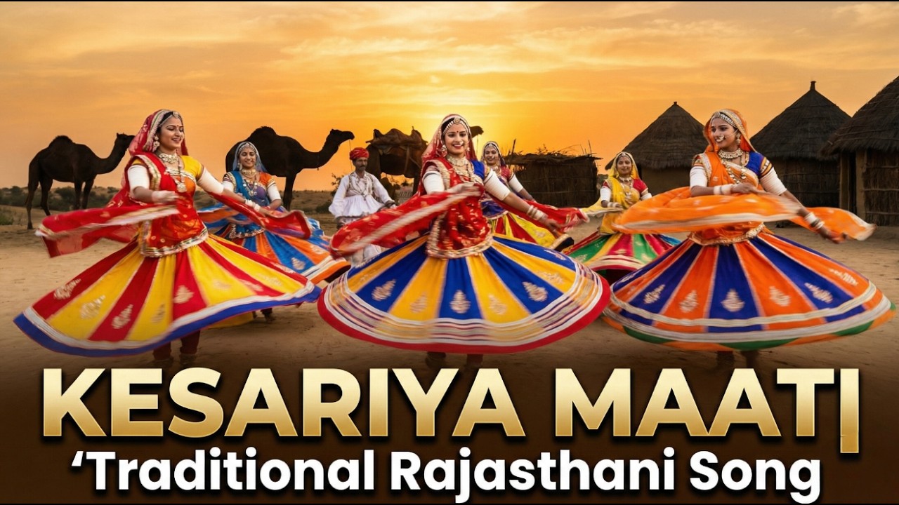 Kesariya Maati 🏜️✨ | Soul of Rajasthan Folk 🎶 | Srv | SunoDilSe