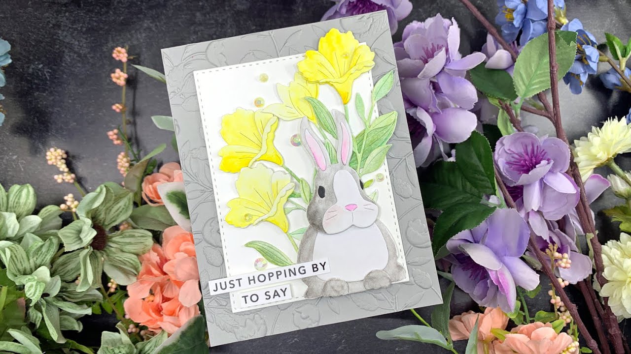 Coloring DieCuts with Distress Watercolor Pencils