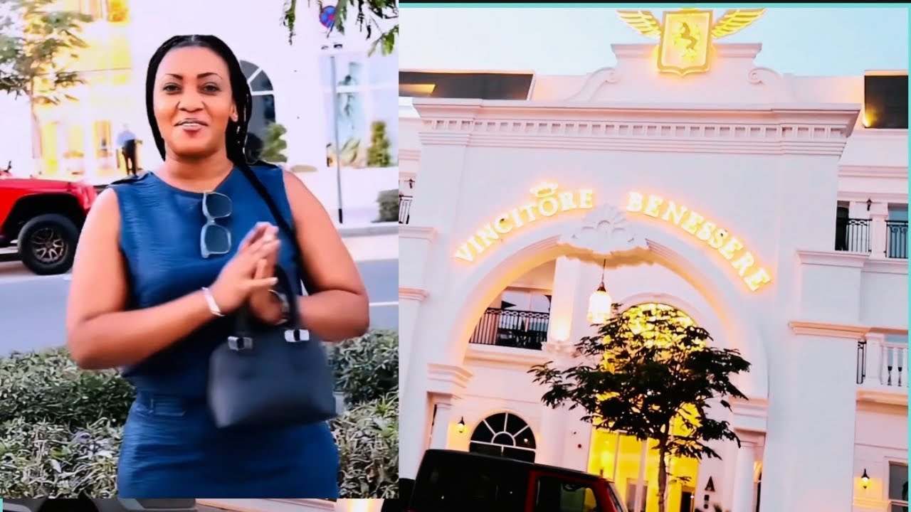 #review 29-Europe in Dubai!A Lovely Evening Walk at Vincitore Boulevard.A Vibe Never to Miss!#dubai 