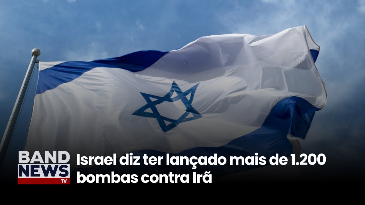 Israel diz ter lançado mais de 1.200 bombas contra Irã | BandNews TV