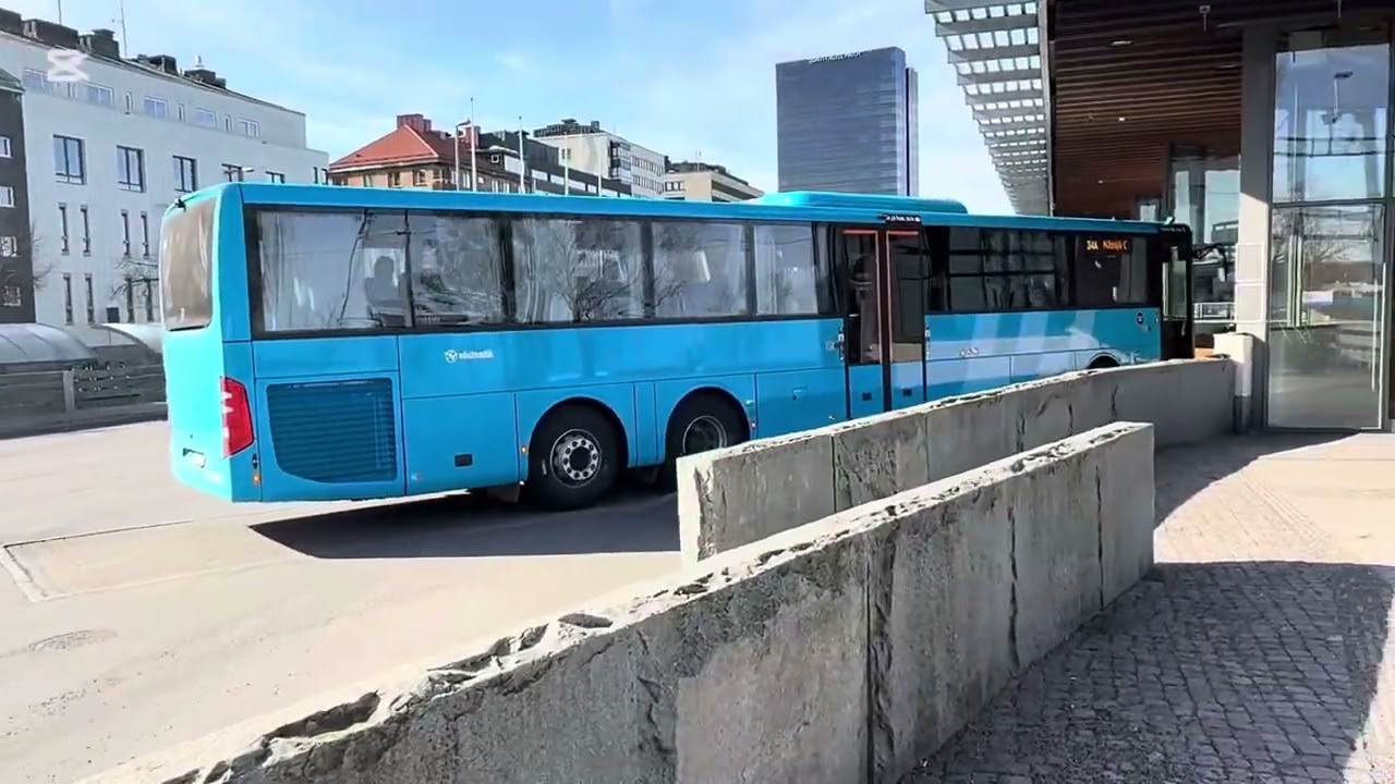 Promenad & Bus Ride & (Trains At Jönköping C) Bus Till Barnarp ( Ett Besök På Torpet.2025.03.18.