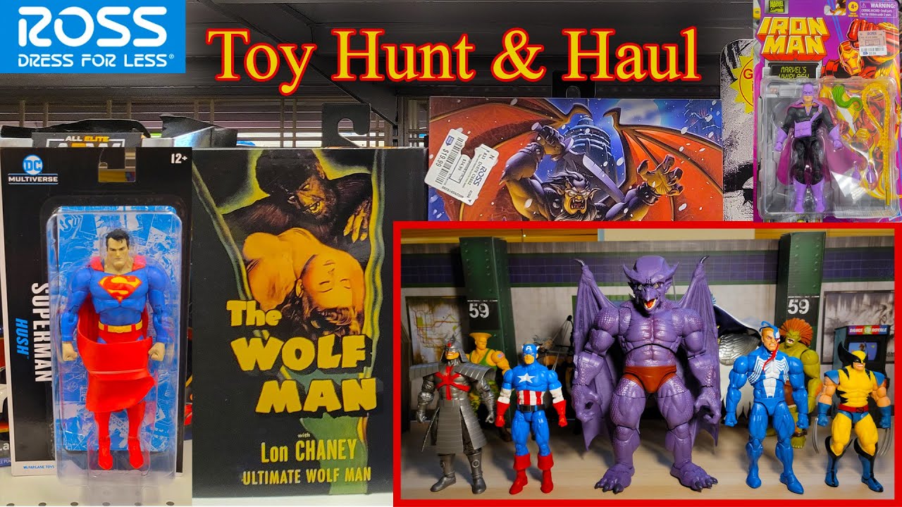 Toy Hunt | New Finds at Ross! | New Marvel Legends Gamerverse Figures