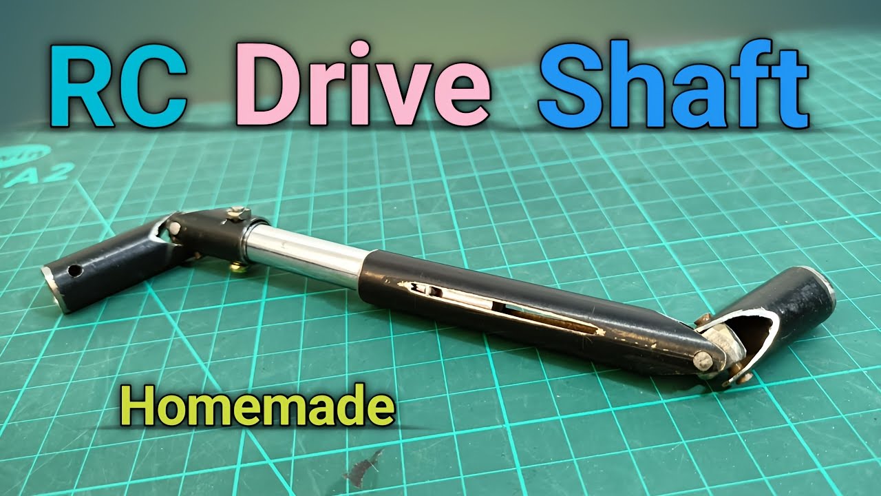 How To Make Drive Shaft connector ! #driveshaft #rccar
