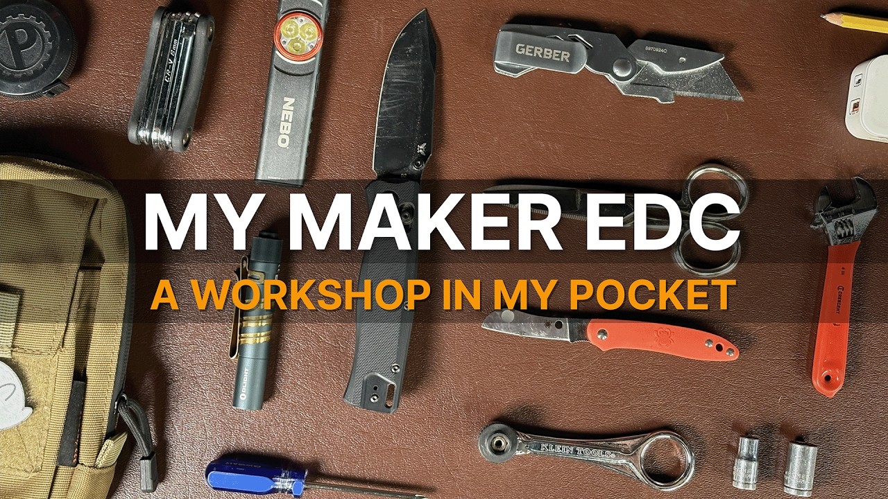My Everyday Carry as a Full-Time Maker (EDC 2025)