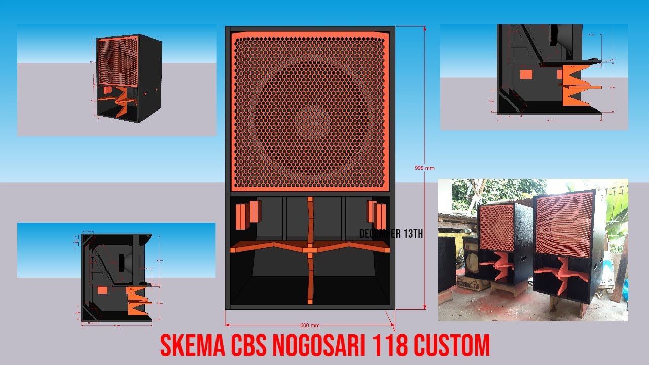 Skema Box CBS NOGOSARI 118 CUSTOM Low Sub jos gandos