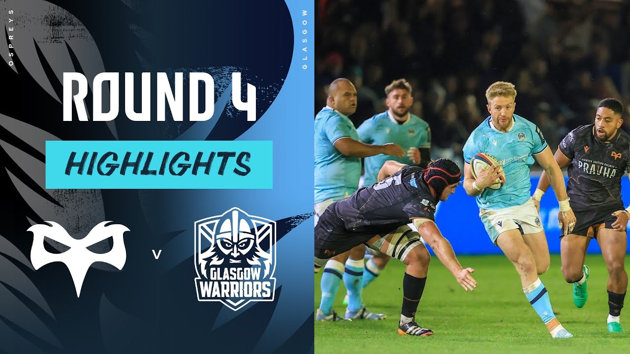 Ospreys v Glasgow Warriors | Highlights | Round 4 | URC 2025/26
