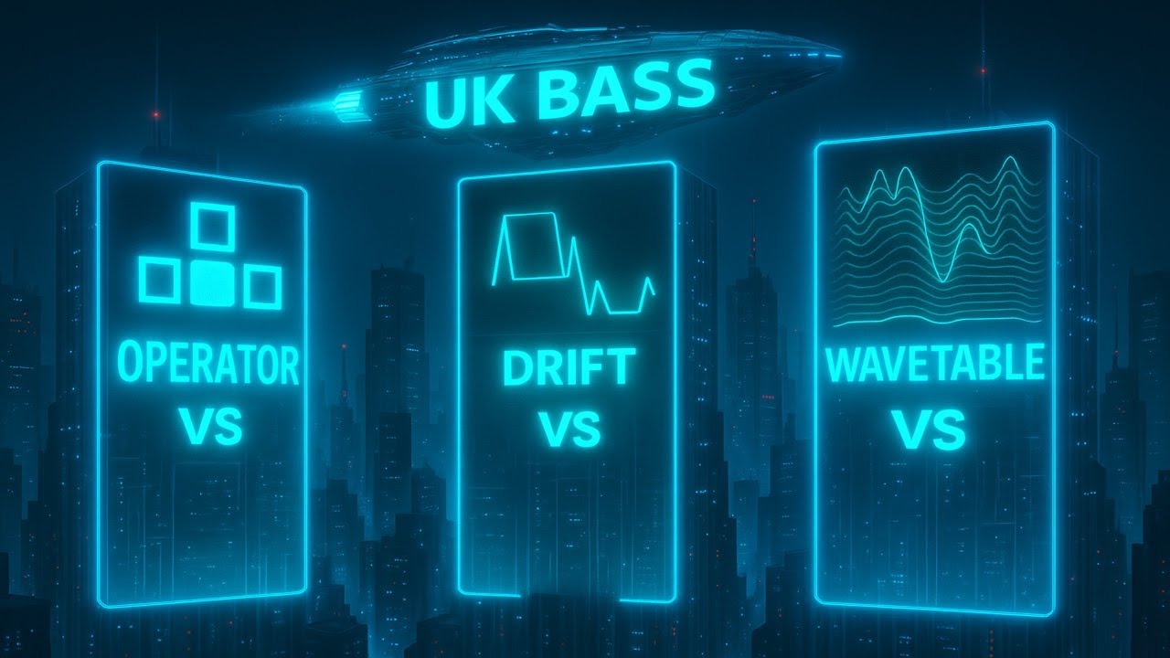 Ableton's synths are incredible for Uk Bass/Dubstep/Dnb! Tutorial.