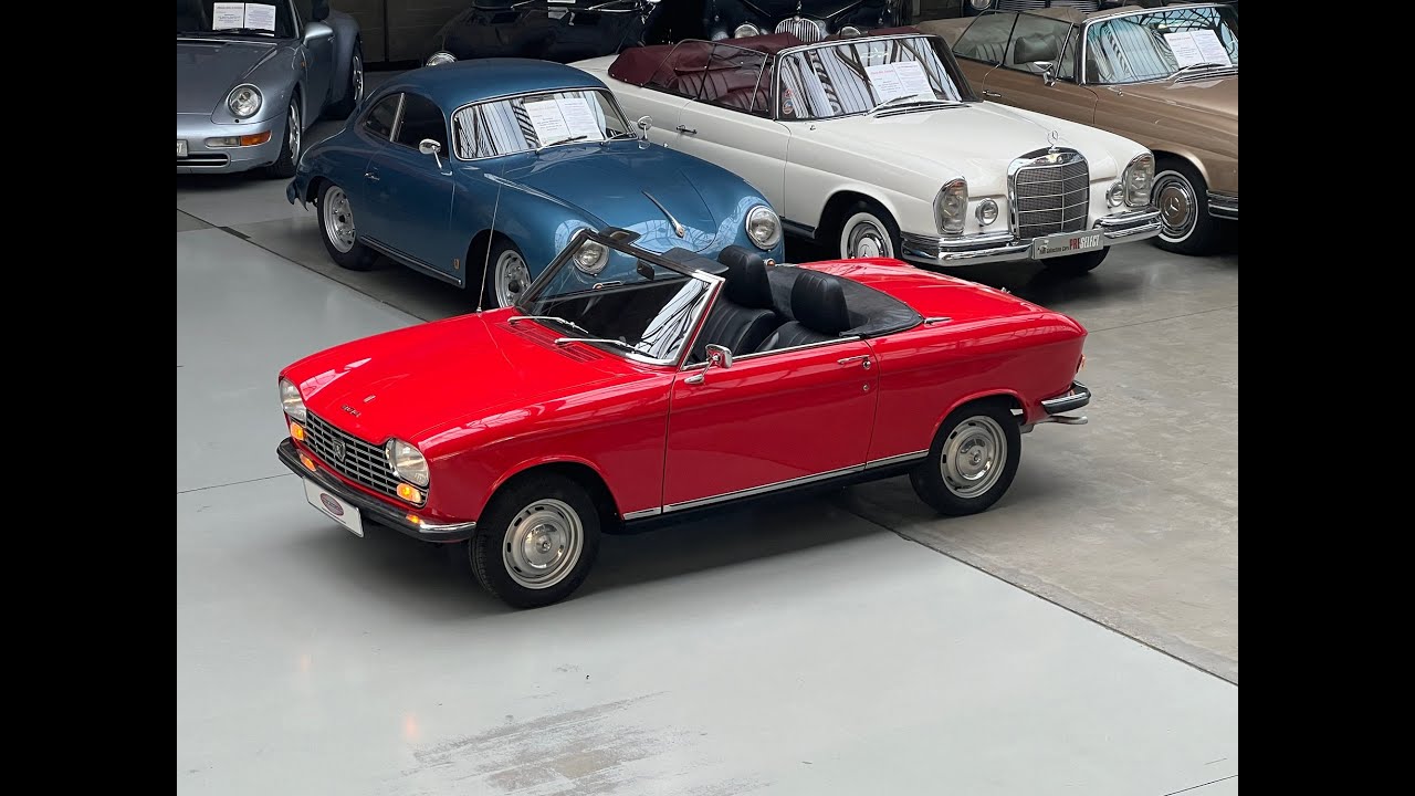 Rundgang Peugeot 204 Cabriolet, 1968