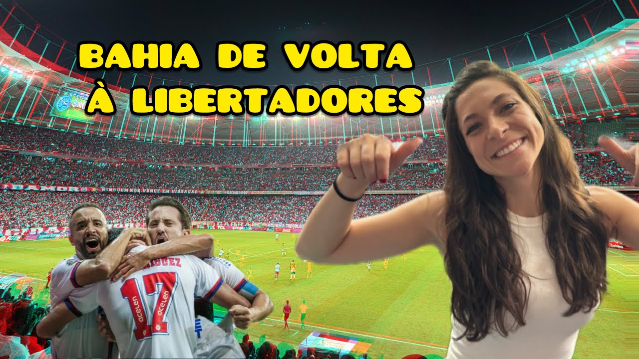 O BAHIA VOLTA À LIBERTADORES DEPOIS DE 36 ANOS! FONTE NOVA LOTADA NO CONFRONTO CONTRA THE STRONGEST