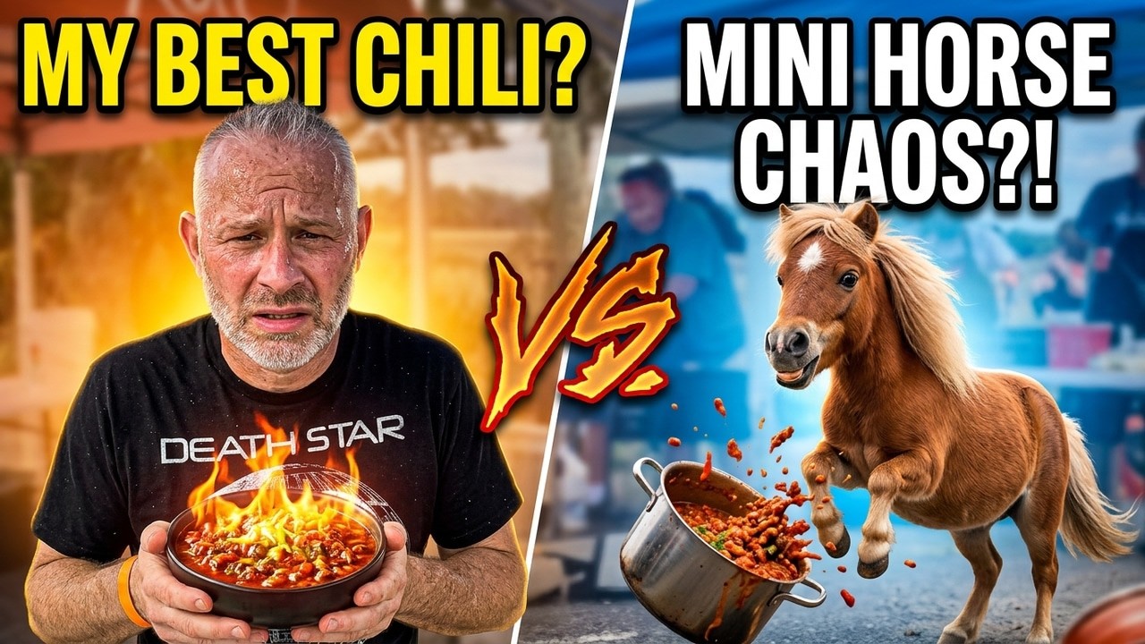 CHILLI COOK-OFF CHAOS WITH A MINI HORSE!
