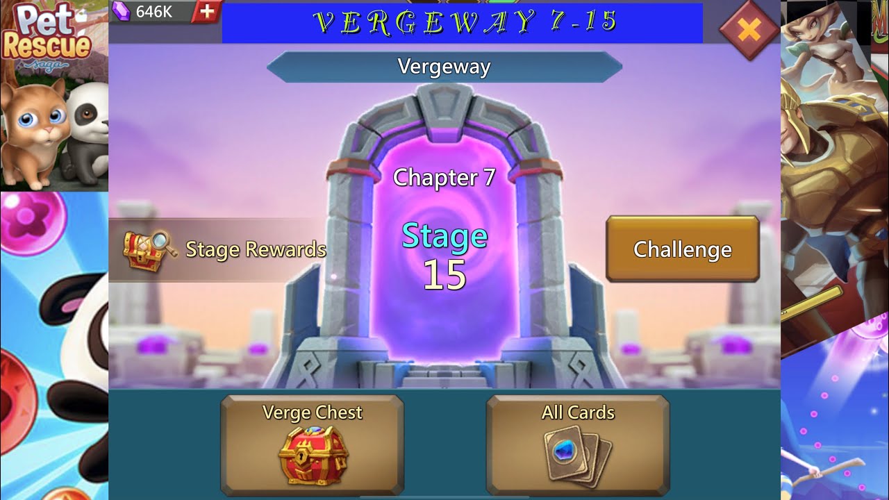 🗡Lords Mobile - Vergeway - Chapter 7 Stage 15