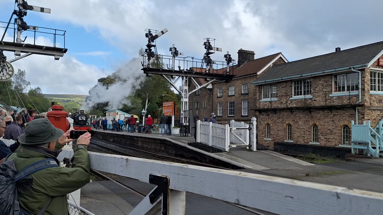 Grosmont Level Crossing - North Yorkshire