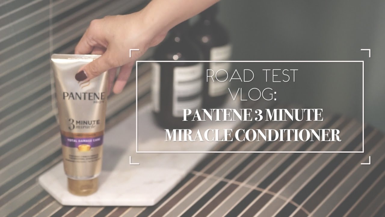 Road Test Vlog: Does the Pantene 3 Minute Miracle Work?