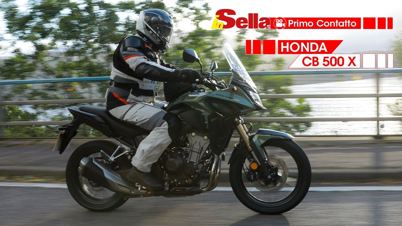 Prova Honda CB 500X m.y. 2022, la crossover si migliora!