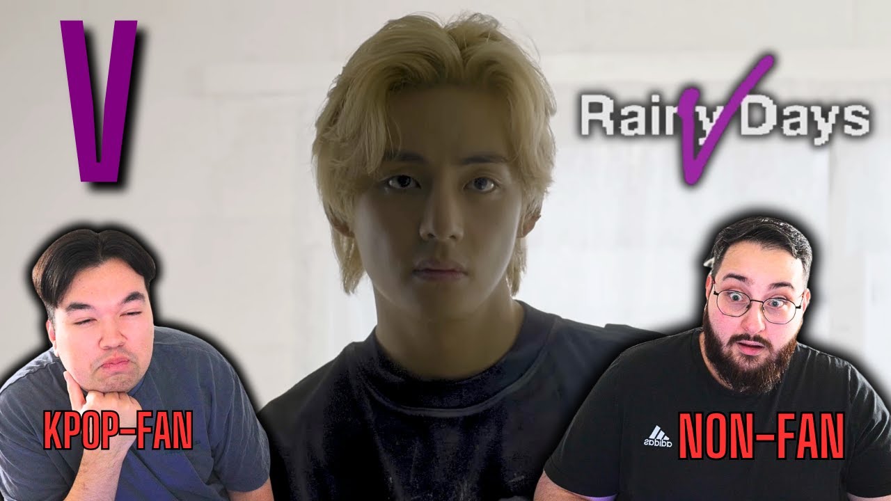 Non Kpop Fan First Time Listening to V 'Rainy Days' Official MV Reaction