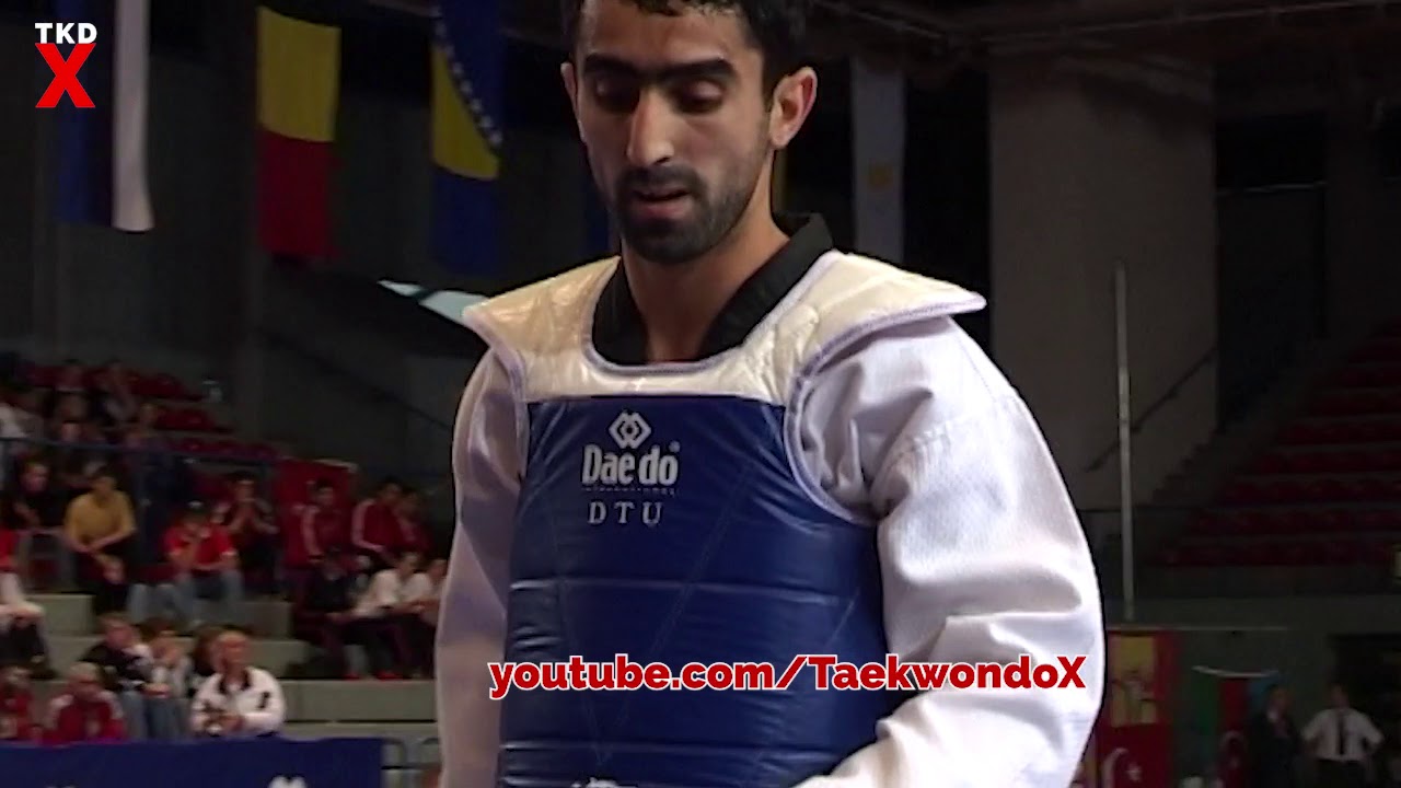 Taekwondo Euros 2006 Male Fin Weight Final - Zahid Mammadov (AZE) v Seifula Magomedov (RUS)