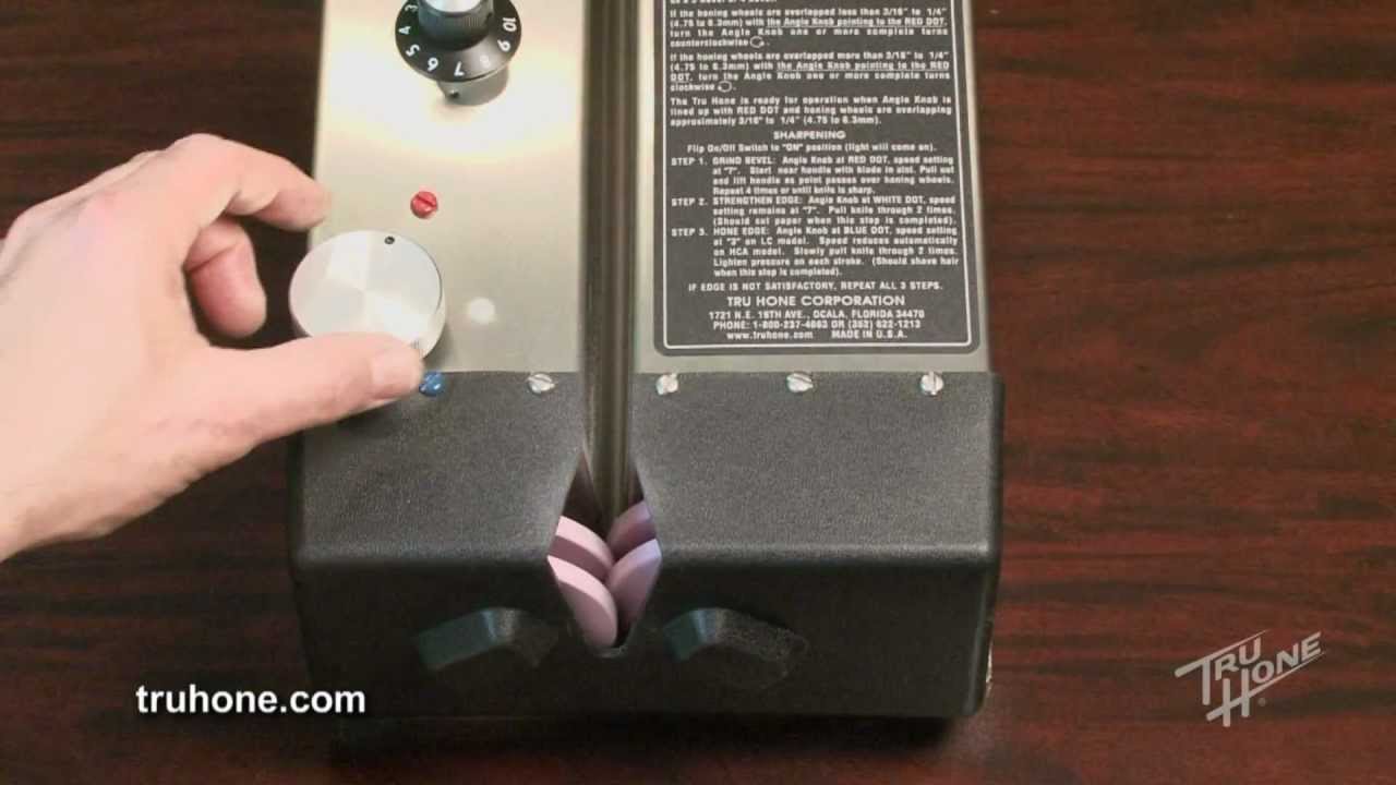 Tru Hone Knife Sharpener Chapter 1: Sharpening a Knife