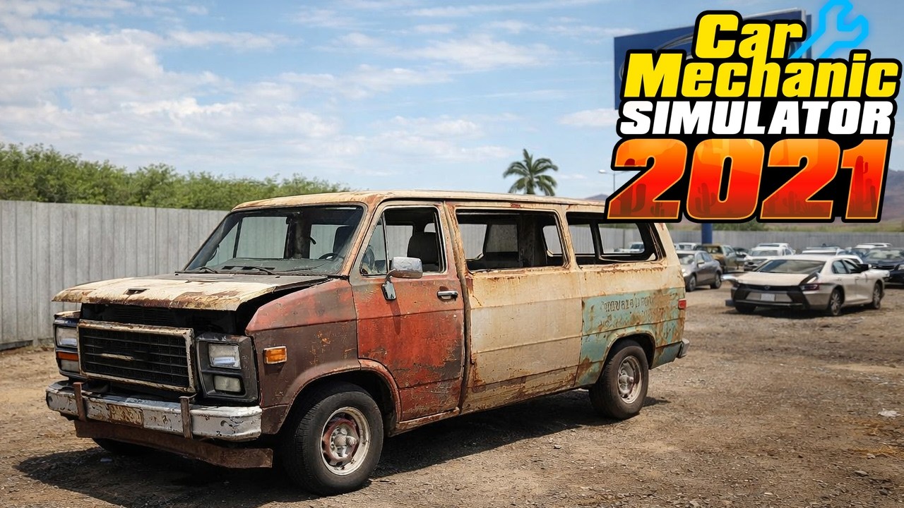 Реставрация GMC Vandura - Car Mechanic Simulator 2021 #312