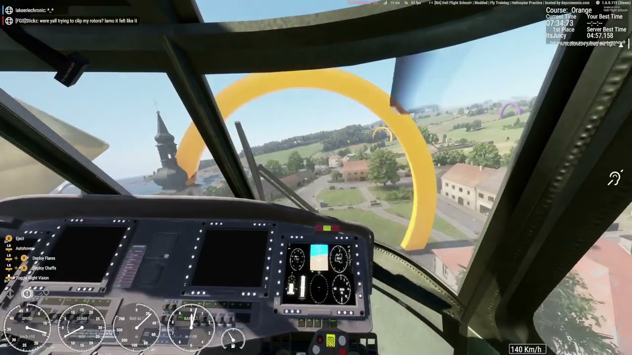 Arma Reforger Heli Flight School Orange Course Advanced Certification Complete FAiLSEED