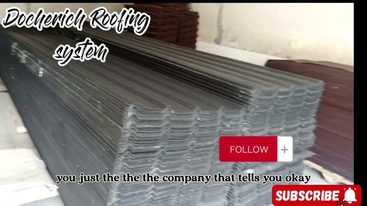 Docherich long span stone coated roofing sheet in stock today 07062764235