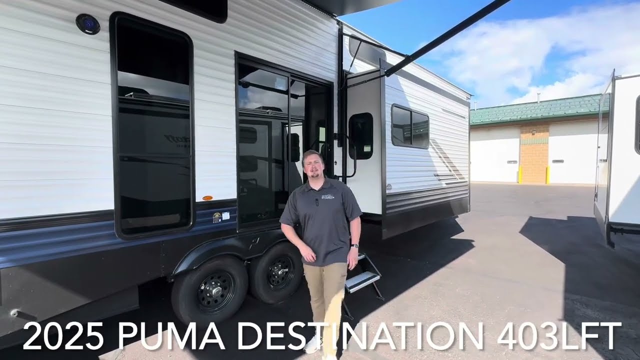New 2025 Palomino Puma Destination 403LFT | Walk-Thru Tour by Greeneway RV