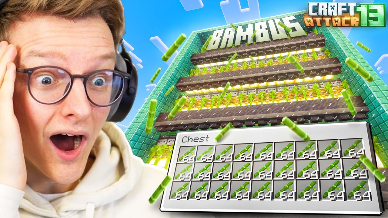 DIE NÄCHSTE XXL FARM STEHT! 🤯 UNENDLICH BAMBOO 🔥
