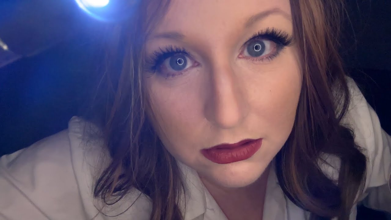 ASMR Eye Exam Roleplay | Lots of Pen Light | Whispering