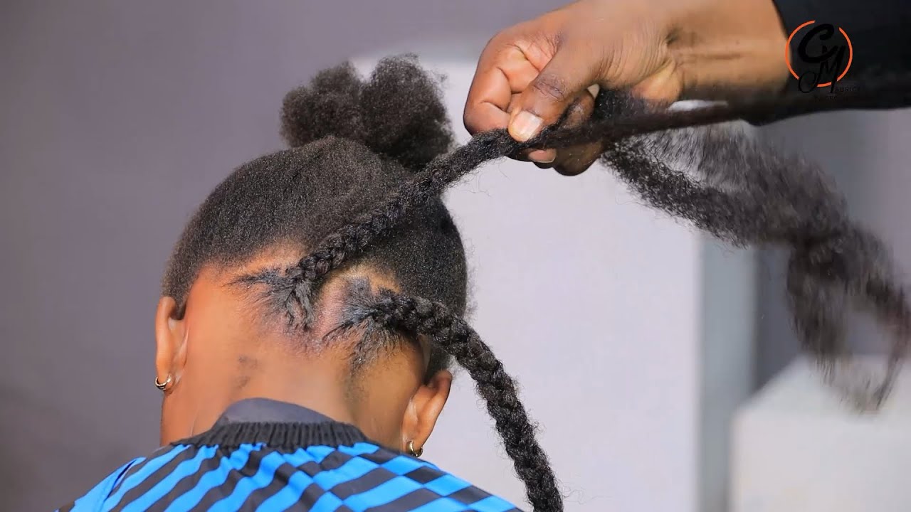 The Quickest Method For Natural Kinky Braids For Kids Especially The Beginners.