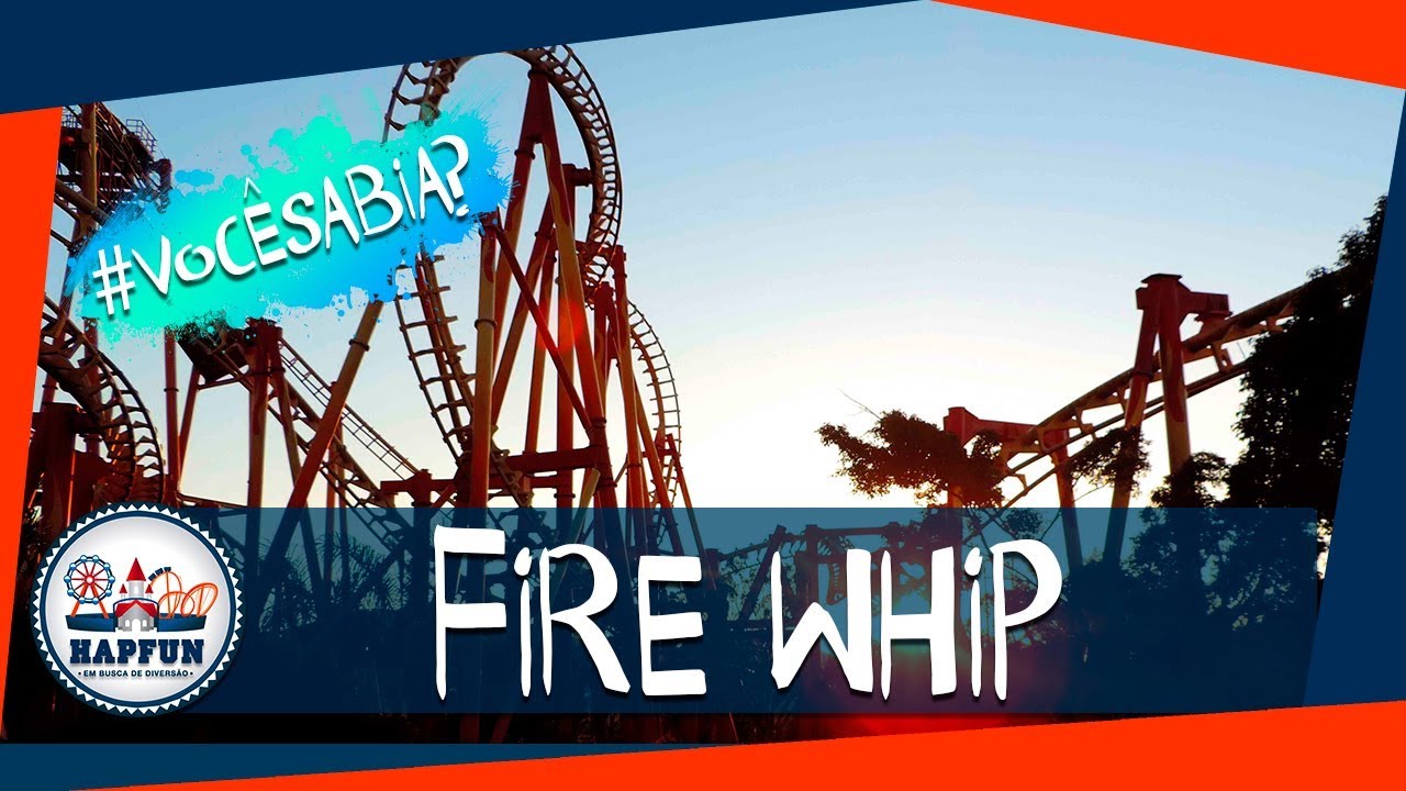 #VocêSabia? Fire Whip - A maior montanha-russa invertida do Brasil (EP13)