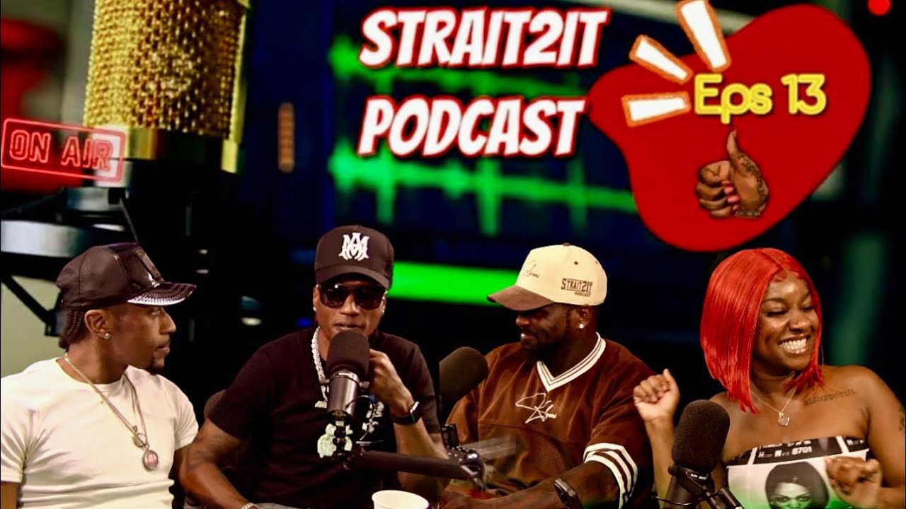 @Strait2It hosts makes a fall comeback filming EPS 13 with rap artist Holli Wavy.