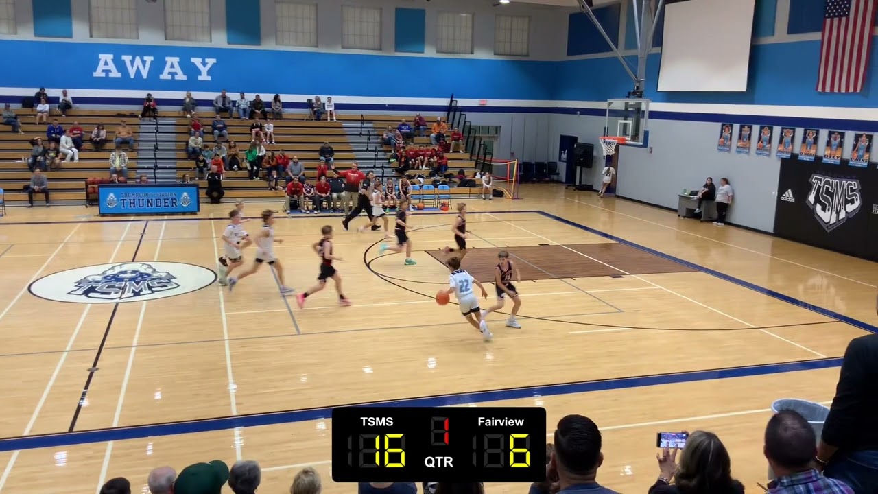 TSMS vs Fairview - JV Boys Basketball - 12.1.23