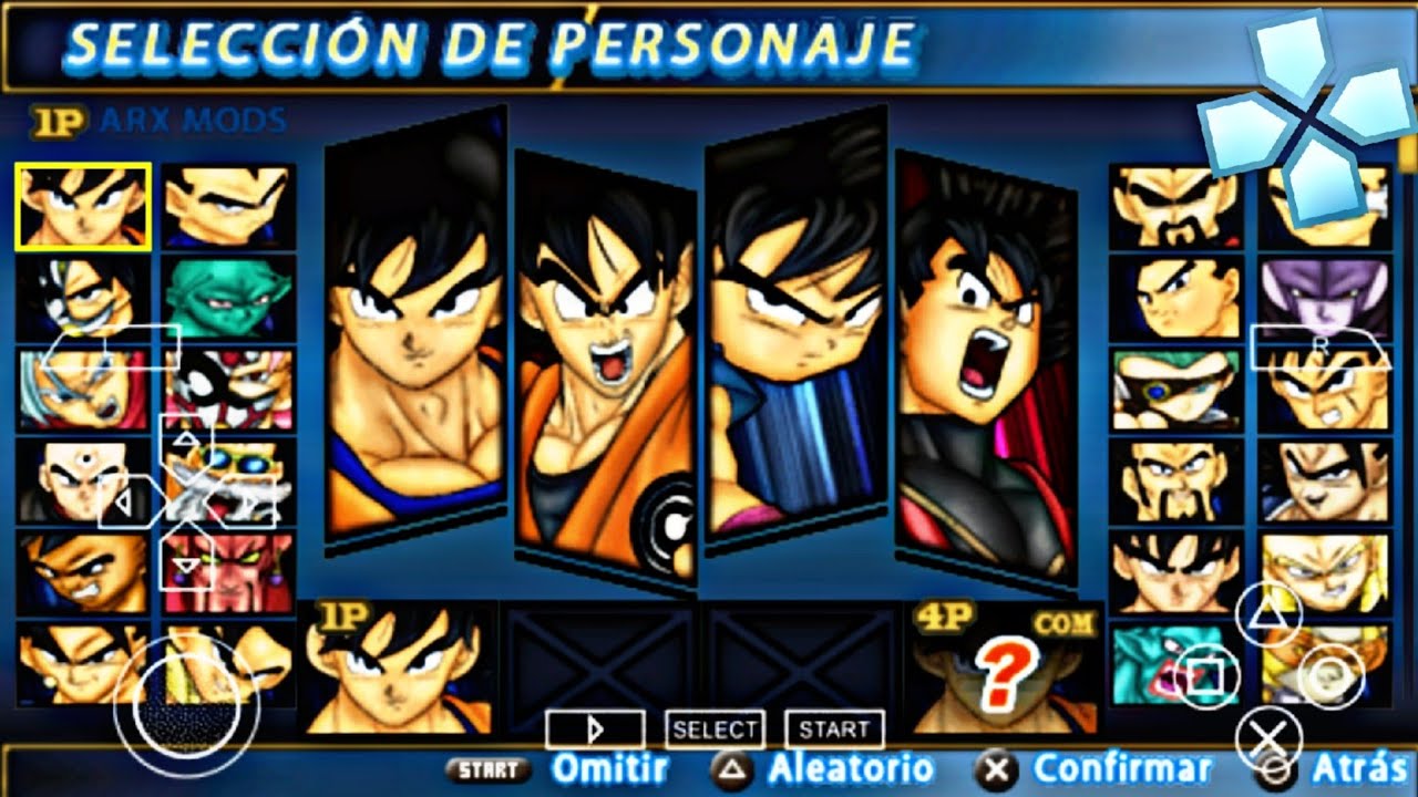 DBZ TTT MOD DRAGON BALL SUPER MULTIVERSE BREAK V3 PARA (PSP) 2025