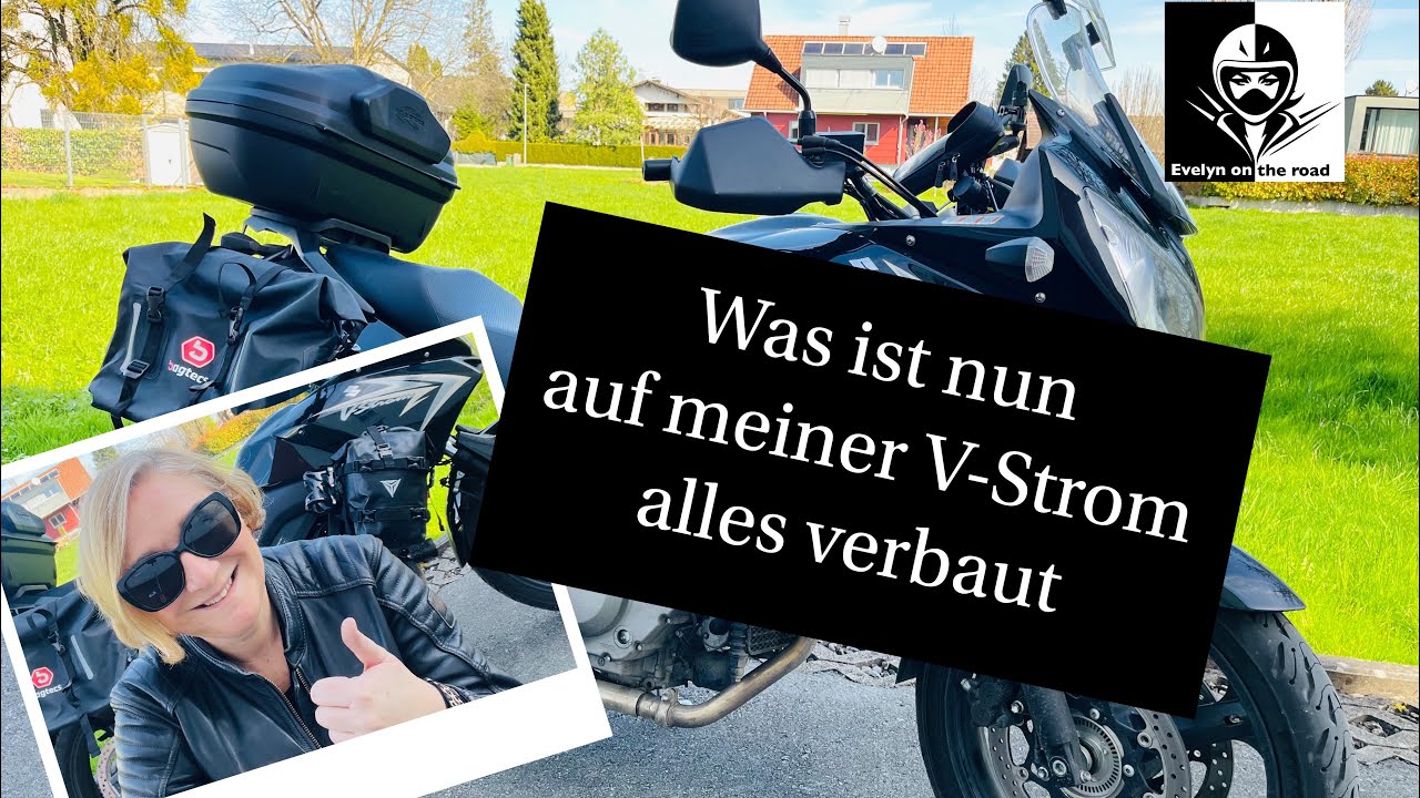 Was ist nun auf meiner V-Strom alles verbaut