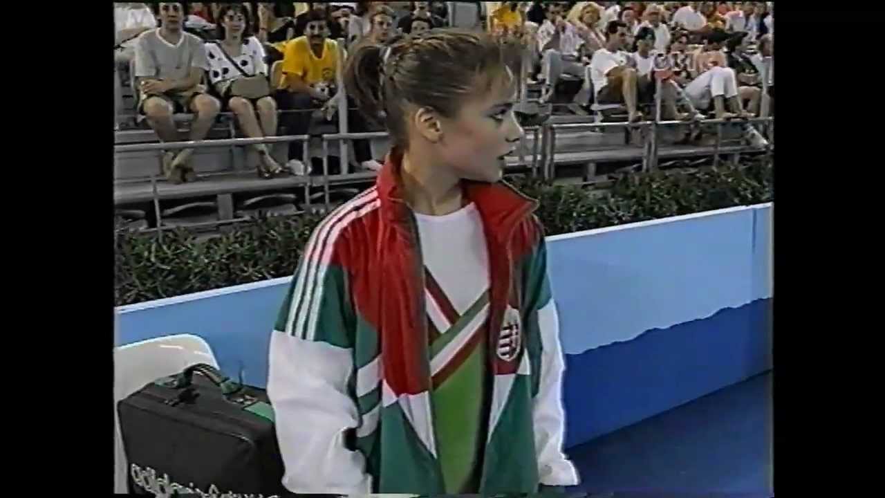 Olympics Barcellona'92 - Henrietta Onodi vault