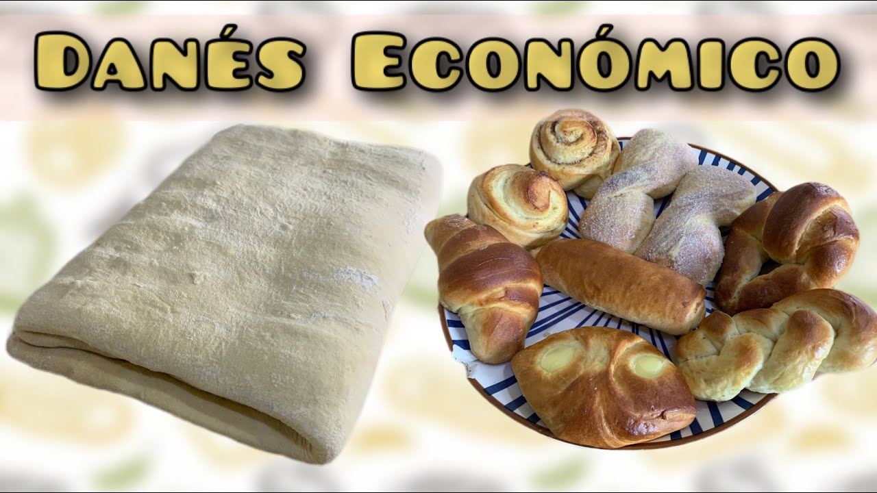 🔥Danés económico y figuras de la masa danesa (cuernos, bigotes, moños, chocolatines, búhos y roles)