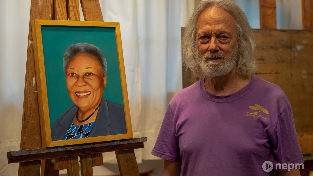 Robert Markey Paints Portraits of Those Lost to COVID | Connecting Point | June 11, 2021