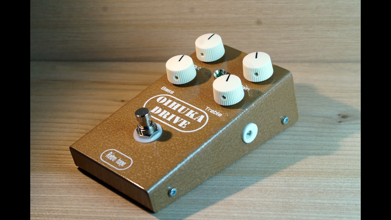 Oihuka Drive Overdrive P&eacute;dal. d&eacute;mo