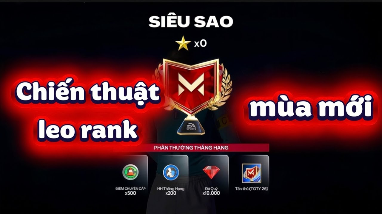 Fc mobile | Chiến thuật leo rank mùa mới | Hải Đăng Fc