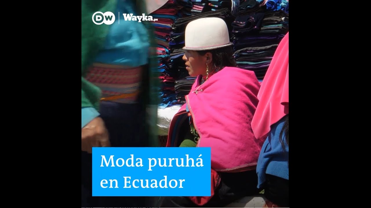 Moda puruhá en Ecuador