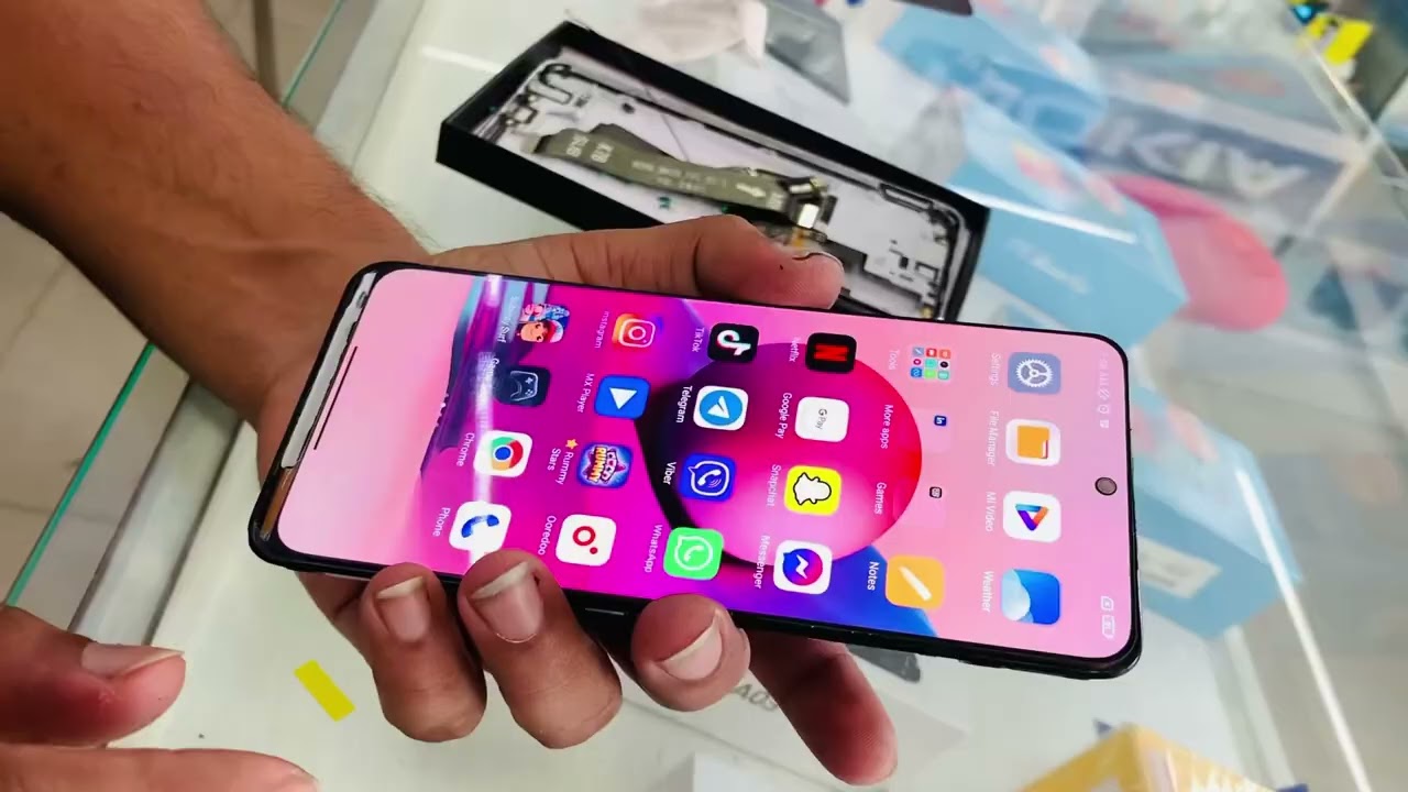 How to replace xiomi note 10s front glass