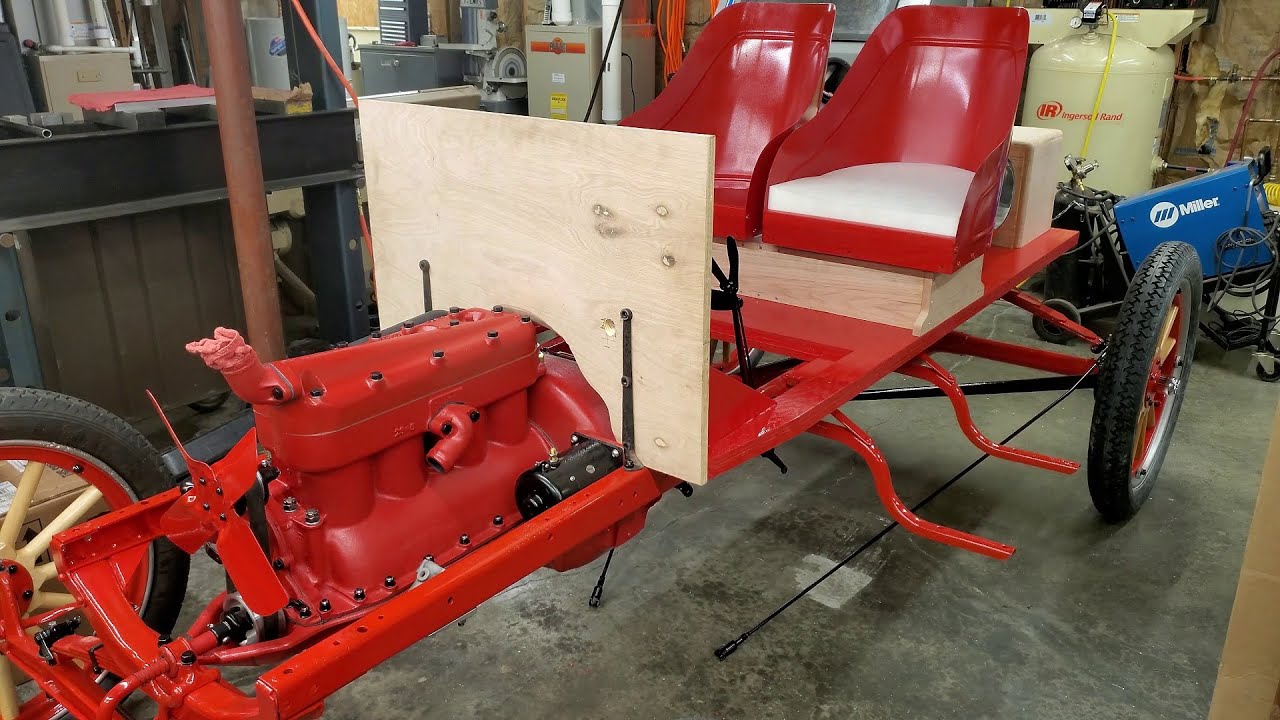 Install Engine Steering Column and Firewall