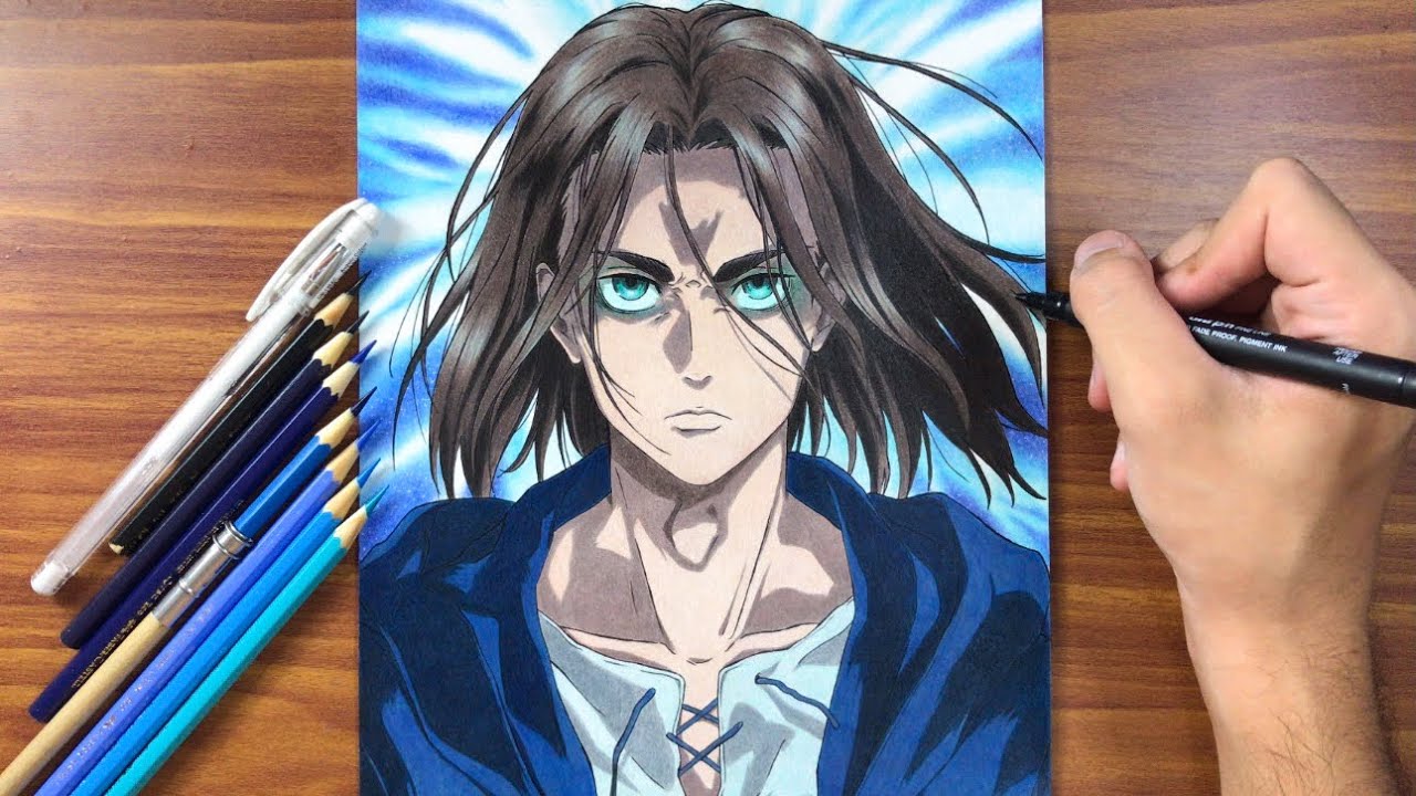 DRAWING - EREN YEAGER (SHINGEKI NO KYOJIN/ATTACK ON TITAN)
