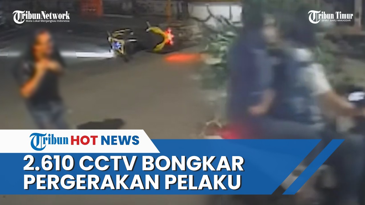 Polisi Bongkar 2.610 Rekaman CCTV Telusuri Jejak 4 Pelaku Air Keras Andrie Yunus