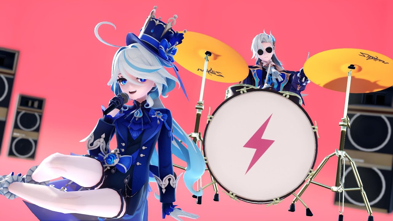 【MMD/Genshin Impact】ROSÉ & Bruno Mars - APT. (Neuvillette x Furina)