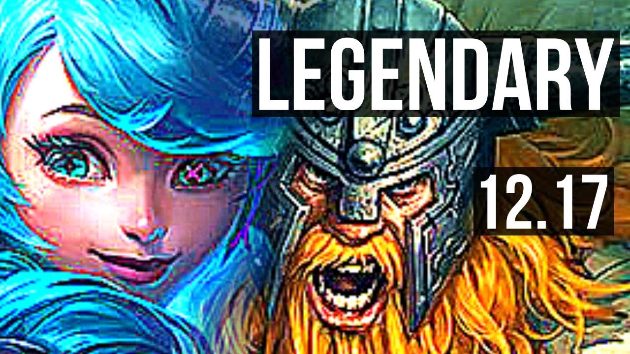 GWEN vs OLAF (TOP) | 12/2/6, Legendary, Rank 11 Gwen | EUW Challenger | 12.17