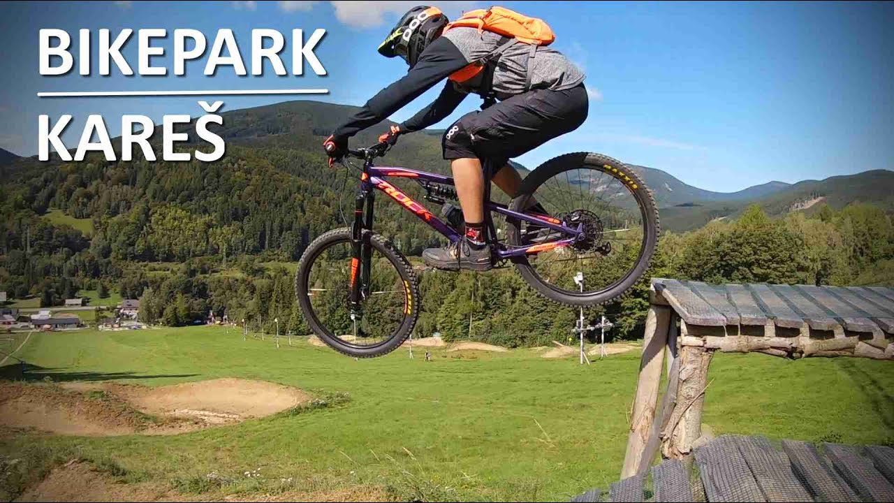 BIKEPARK KAREŠ: Velká bikerská zábava na malém kopci