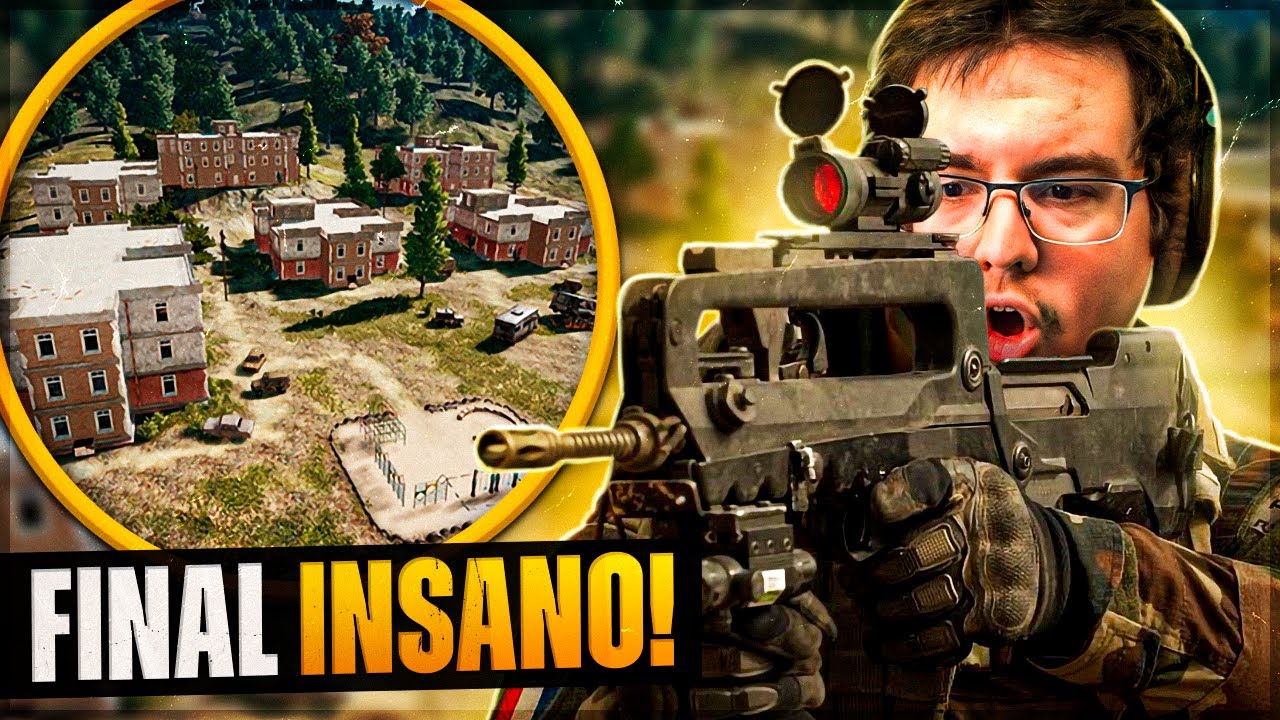 UM DOS FINAIS MAIS INSANOS QUE JOGUEI NO PUBG