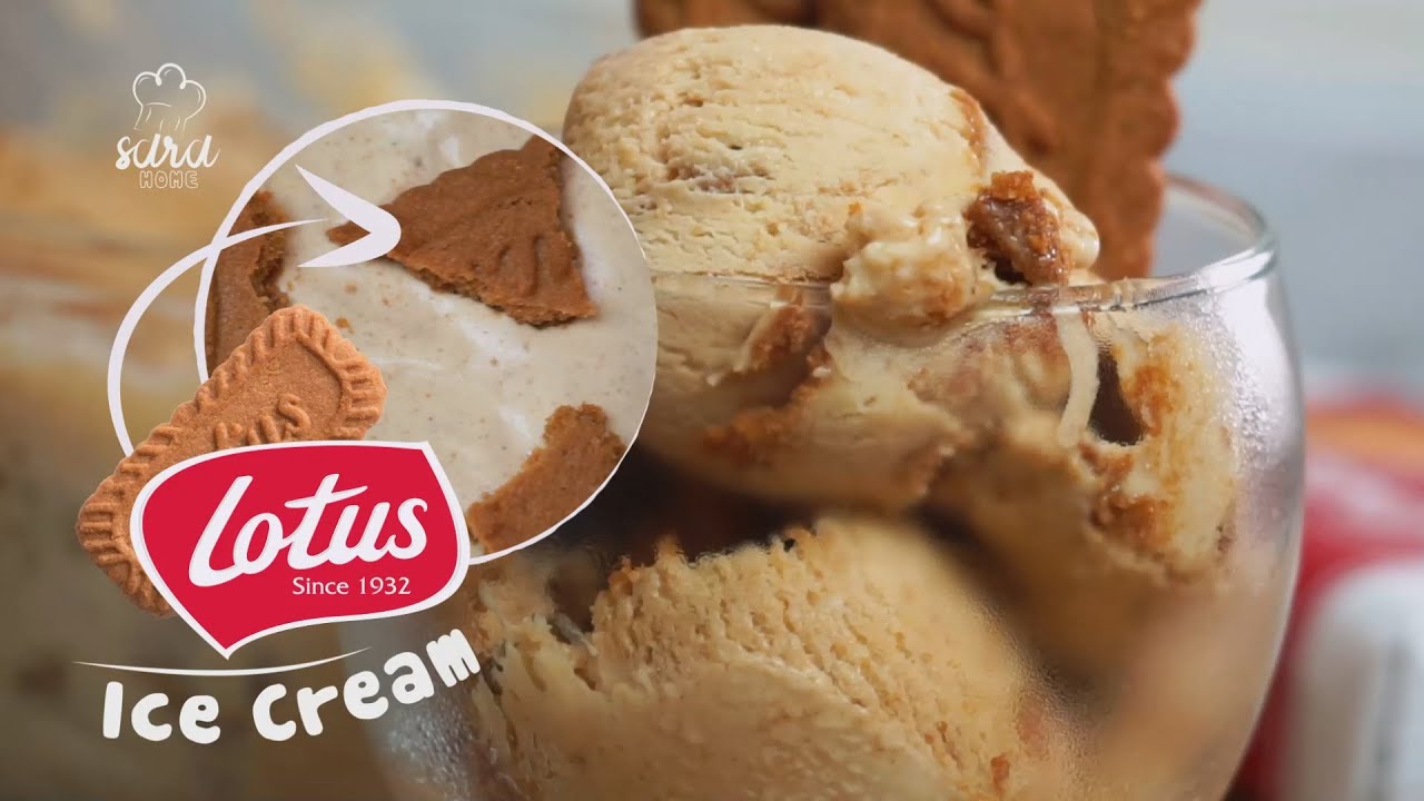 Lotus Biscoff Ice Cream Recipe | No Eggs | #lotus #icecream  #dessert  #recipe | #homemade