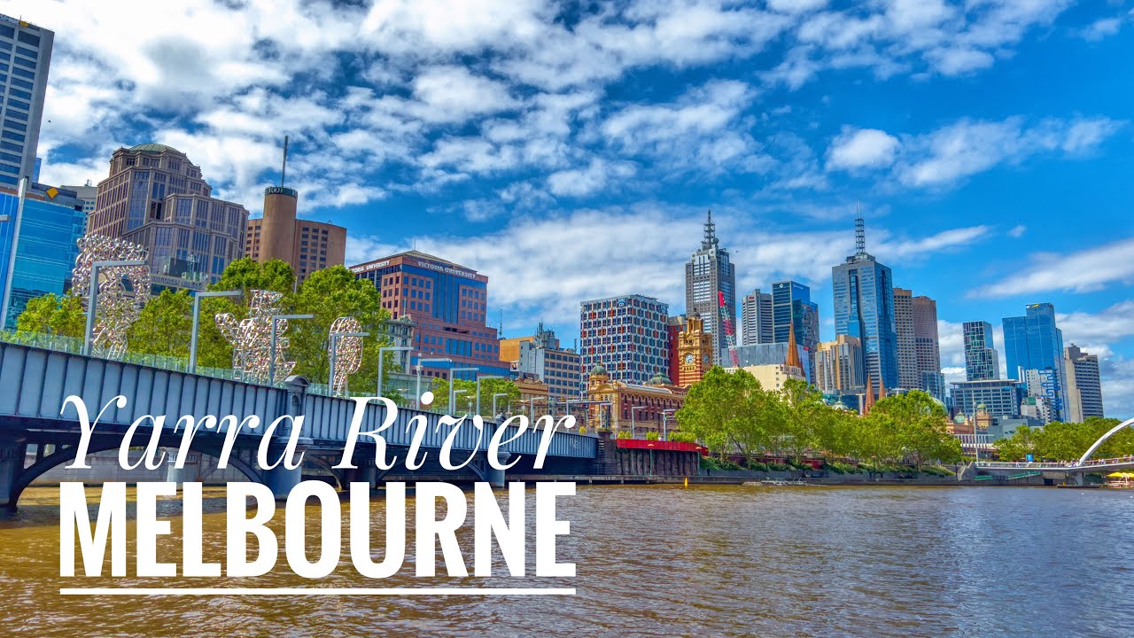 Walking Along Melbourne's Stunning Yarra River - 4K HDR Experience
