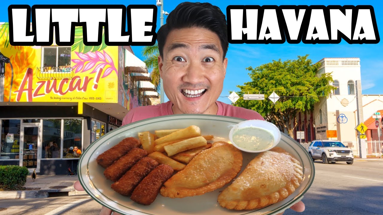 THE ULTIMATE CUBAN FOOD TOUR in Little Havana Miami!